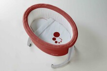 Micuna Smart Set TX-1482 RED Šūpuļa Smart kokvilnas veļas komplekts no 3 daļām