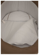 „Micuna Smart“ rinkinys TX-1482 ORANGE Cradle „Smart“ medvilnės skalbinių komplektas iš 3 dalių