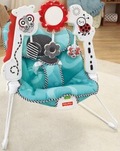 Fisher Price 2-in-1 Sensory Stages Bouncer Art.FP-ROC05/BFB13 Кресло - качалка