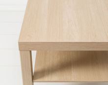 Ikea Art.503.190.29 Lack Журнальный стол, белый, тонированный дуб (имитация)