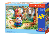 „Castorland Art.012008“ klasikinis vaikų galvosūkis Vaikiškos dėlionės dėžutė - 120 elementų