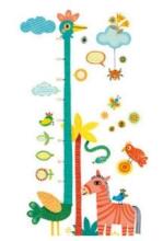 Djeco Art. DC90444 Height Chart