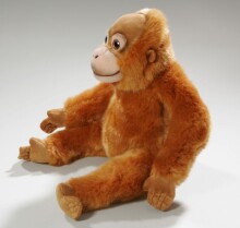 „Uni Toys“ menas. M18798 „Orangutan“ minkšta žaislinė beždžionė „Orangutan“