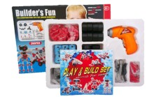 Bulider's Fun Art. 2994174 linksmas statybininkas - vaikų žaislų konstruktorius su atsuktuvu - 280 dalių