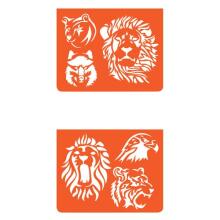 Djeco Small Stencils Wild Art. DJ09745