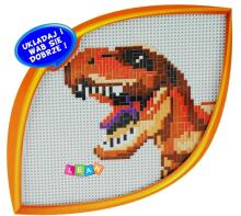 Diy Castle Art.7007 Pixel Mosaic Puzzle Dino