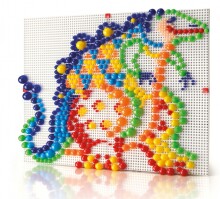 Mosaic Stacking Art.51377 Детская мозайка с деталями большого размера из 150 элементов