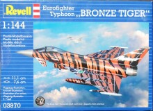 Revell Art.03970R Eurofighter Typhoon Bronze Tiger Plastic model kit 1/144
