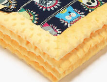 La Millou Art. 83423 Infart Blanket Indian Zoo Sunshine