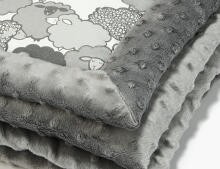 La Millou Art. 83428 Infart Blanket Graphite Sheep Family Grey