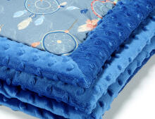 La Millou Art. 83430 Infart Blanket Dream Catcher Electric Blue