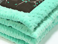 La Millou By Magdalena Rozczka Art. 83440 Infart Blanket Maggie Rose Choco Opal