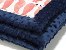 La Millou Art. 83450 Infart Blanket Penguin Pepe Navy
