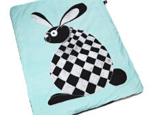 La Millou Art. 83454 Toddler Blanket Follow Me Black
