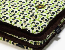 La Millou Art. 83458 Toddler Blanket Panda Rang Chocolate 