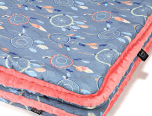 La Millou Art. 83468 Toddler Blanket Dream Catcher Coral Высококачественное детское двустороннее одеяло от Дизайнера Ла Миллоу (80x100 см)