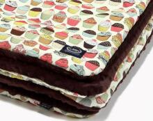 La Millou Art. 83495 Toddler Blanket Cupcakes Chocolate