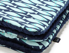 La Millou Art. 83499 Toddler Blanket Po Prostu Sledzik Navy