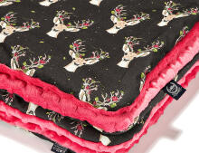 La Millou By Katarzyna Zielinska Art. 83533 Preschooler's Blanket Oh My Deer Watermelon