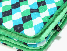 La Millou Art. 83540 Preschooler's Blanket Golf Kelly Green