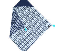 La Millou Art. 83606 Cotton Tender Blanket Blueberry Bears