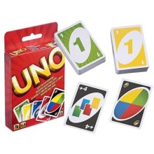 „Mattel Uno Internationale“ menas. W2087 Originalus kortų žaidimas