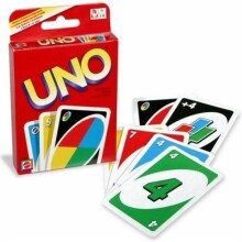 „Mattel Uno Internationale“ menas. W2087 Originalus kortų žaidimas