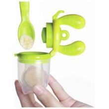 Kidsme Pink&Green Baby Food Feeder Set Art.160362