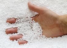 La Bebe™ Light Refill 250 L Art.83892 Filling for Poufs and Bean Bags (DIY) — Polystyrene Beads