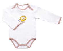 Kids Body in Beige Art.4456733  Детский бодик с длинным рукавом из хлопка