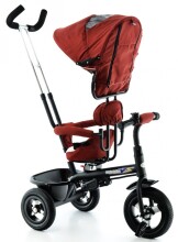 „Kids Trike Art.T306E Red Kids Trike“ - transformatorius su integruota vežimėlio funkcija