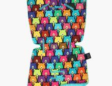 La Millou Art. 84237 Stroller Pad Jelly Bears&Teal