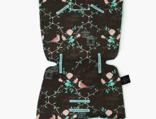 La Millou By Magdalena Rozczka Art. 84255 Stroller Pad Maggie Rose Choco&Opal