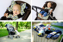 La Millou Art. 84315 Seatbelt Cover La Mobile&Navy