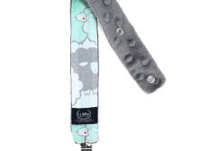 La Millou Art. 84425 Pacifier Hander Mint Sheep Family&Grey