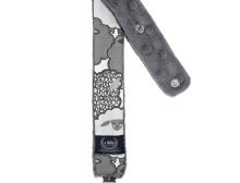 La Millou Art. 84430 Pacifier Hander Graphite Sheep Family&Grey