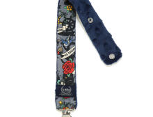 La Millou Art. 84432 Pacifier Hander Grey Tattoo Marine Club&Navy