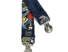 La Millou Art. 84440 Double Pacifier Hander Grey Tattoo Marine Club&Navy