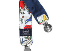 La Millou Art. 84441 Double Pacifier Hander Bright Tattoo Marine Club&Navy