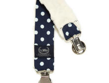La Millou Art. 84449 Double Pacifier Hander Polka Dots&Ecru