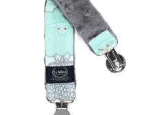 La Millou Art. 84451 Double Pacifier Hander Mint Sheep Family&Grey