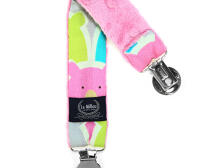 La Millou Art. 84452 Double Pacifier Hander Polar Bears&Dusty Rose