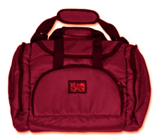 „Womar Zaffiro ECO1 Dark Red“ Funkcionalus ir patogus vežimėlio krepšys