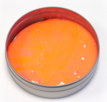 Rankinis guma, „Thinking“ glaistas „Neon Orange Smart“ plastilinas, (Mojo-Jojo!), 80gr