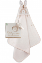 Wooly Organic Art. 00207 Baby towel with hood