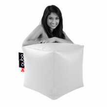 Qubo™ Just Cube Art.85175 Bean Mag Pouffe