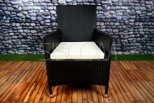 Baby Maxi Art.1485 Technorattan sodo baldų komplektas su 2 kėdėmis