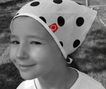Qubo™ Q-Band Art.339 Детская летная, косыночка - банданка [платочек] из натурального льна