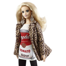 Mattel Barbie Andy Warhol Edie Sedgwick Art.DKN04  кукла из легендарной коллекции