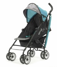 Summer Infant Art.32166 UME Black/Teal Lite Stroller Детская легкая спортивная коляска трость